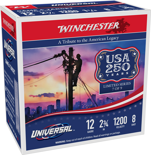 WINCHESTER LIGHT TARGET 12GA 2.75" 1-1/8 #8 200RD - View 2