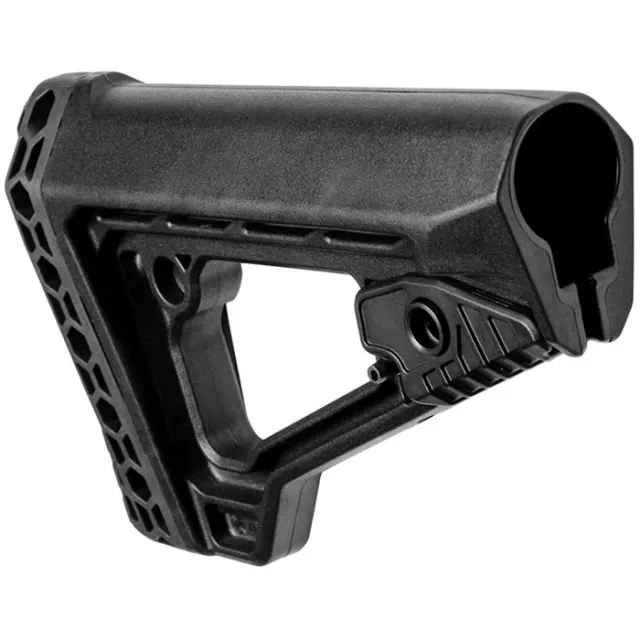 ADAPT AT02014 ARKUS Mil-Spec Adjustable AR-15/308 Stock Matte Black - View 3