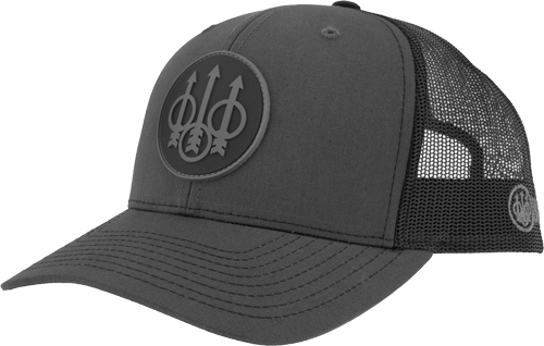 Beretta BC017T1675 JS Trucker Cap Charcoal/Black Mesh Back - View 2