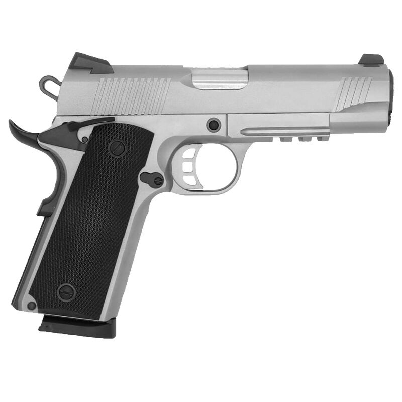 TISAS 1911 CARRY SS45R 45ACP 4.25 SS RAIL 2 8R - View 2