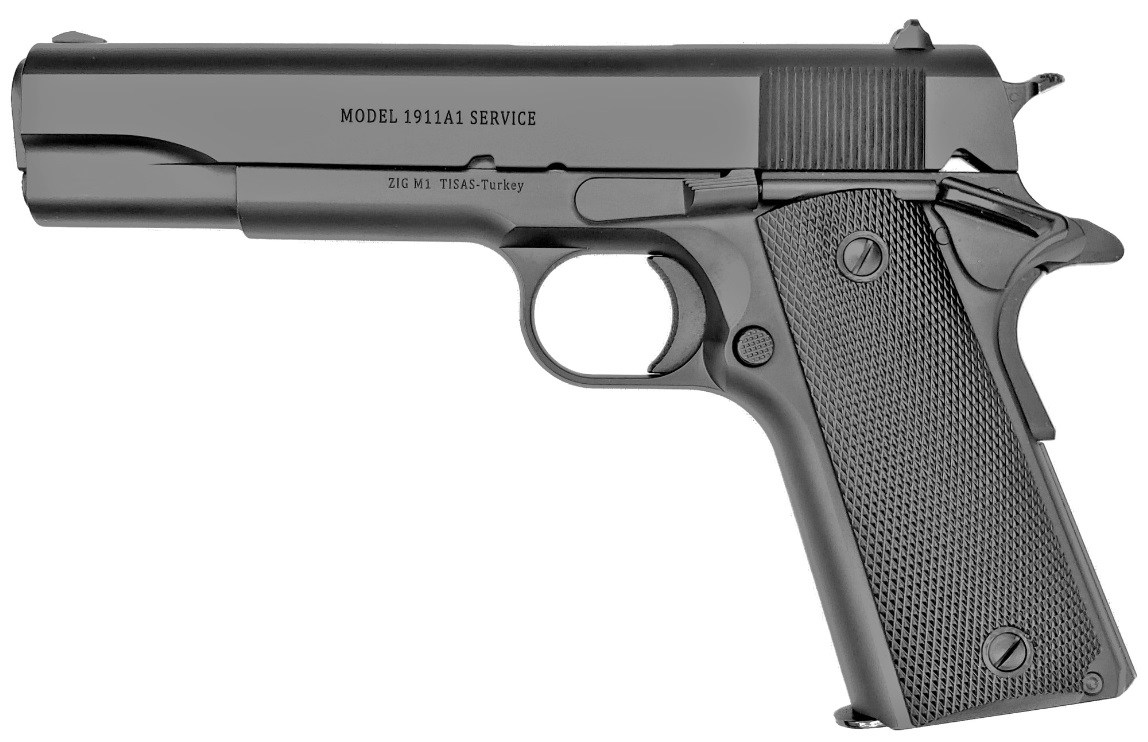 Tisas USA 1911A1 Service 1911 Semi-automatic Metal Frame Pistol Full Size - View 2