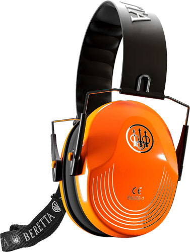 Beretta CF1000000204FF Safety Pro Earmuffs 25dB Florescent Orange/Black - View 2