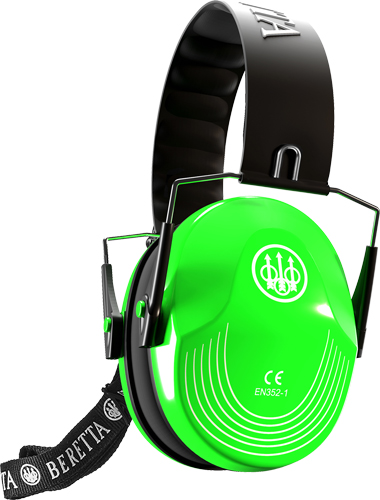 Beretta CF1000000207FF Safety Pro Earmuffs 25dB Florescent Green/Black - View 2