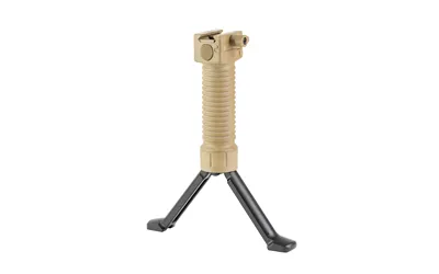 Grip Pod GPS.02 Bipod Fits Picatinny Standard Attachment Tan Aluminum Legs - View 4