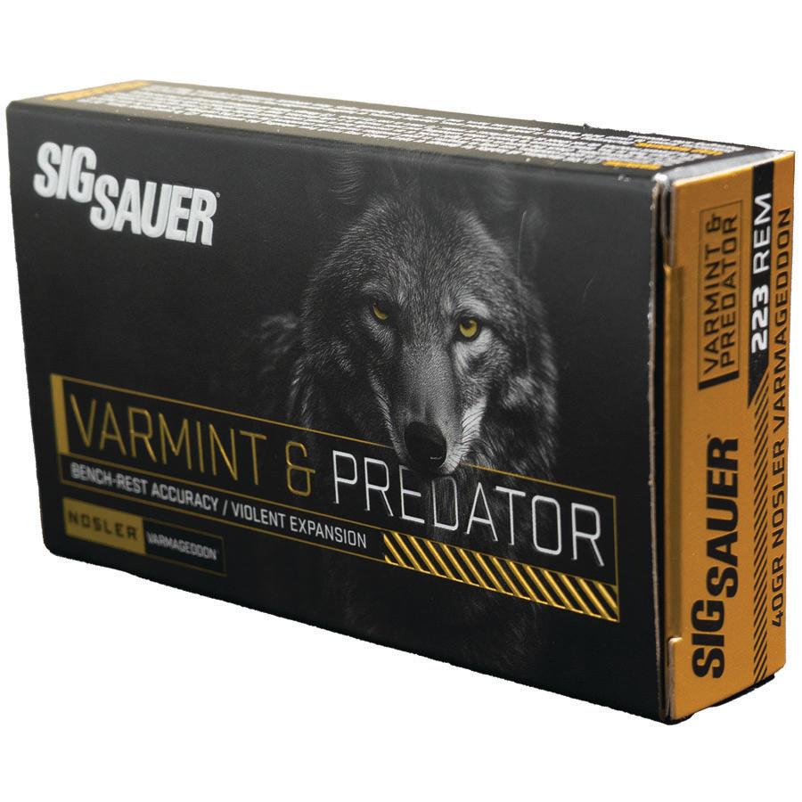 Sig Sauer Varmageddon .223 Rem 40gr Hollow Point 20 Rounds - View 2