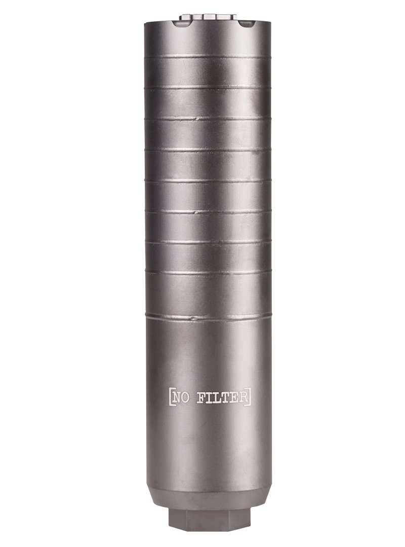 Q SIL-TP-762-NF No Filter Trash Panda 30 Caliber | 7.62mm Bead-Blasted NFA - Silencer - View 2