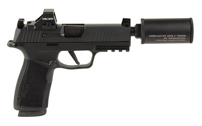 Sig Sauer P365 XMacro Hush Puppy Semi-automatic Striker Fired Polymer - View 4