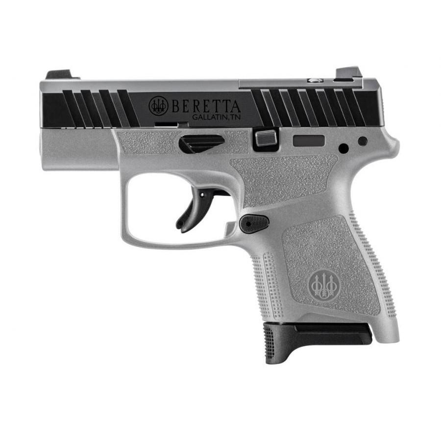 Beretta APX A1 Carry 9mm Luger 8+1 3" Barrel, Optic Ready Slide, Wolf Gray Frame & Grips - View 2