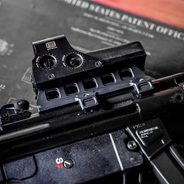 Midwest Industries MP5/MP5K Tall 9-SLOT Picatinny 1913 Rail - View 2