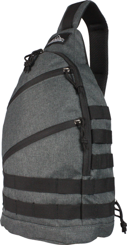 Red Rock Gear Metro Sling Pack Charcoal 11L Concealed Carry Backpack - View 2