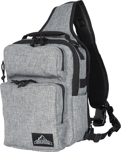 Red Rock Gear Urban Rover Sling Bag Gray 9L Concealed Carry Pouch - View 2