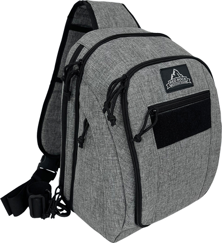 Red Rock Gear Venture Sling Pack Gray 15.5L Concealed Carry Backpack - View 2