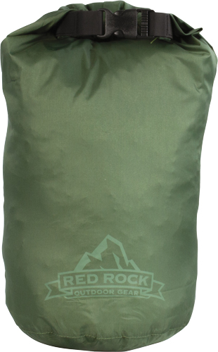 Red Rock Roll Top Dry Bag 4 Liter Waterproof OD - View 2