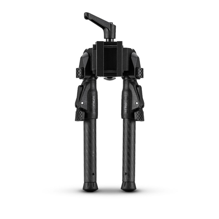 Mdt Sporting Goods Inc 105560BLK GRND-POD Black Aluminum, 4.5"-9.0", Spiked Feet, Fits Picatinny Rail - View 2