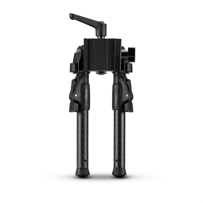Mdt Sporting Goods Inc 105561BLK GRND-POD Black 4.50"-9" Carbon Fiber/Aluminum, Adj. Throw Lever, 4 Leg Postitions, Fits ARCA Rail & RRS Dovetail - View 2