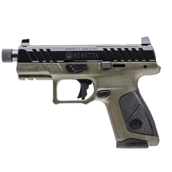 Beretta APX A1 9mm 17Rd OD Tactical Striker Pistol - View 2