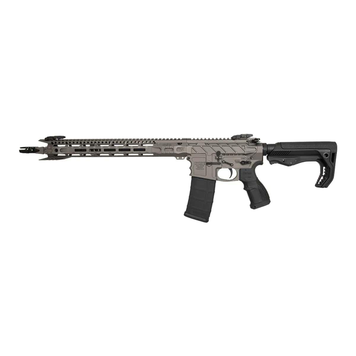 FosTech Echo AR-II Lightweight Stealth 223/5.56 Rifle with Faxon Barrel & Mach-1 Rail - View 2