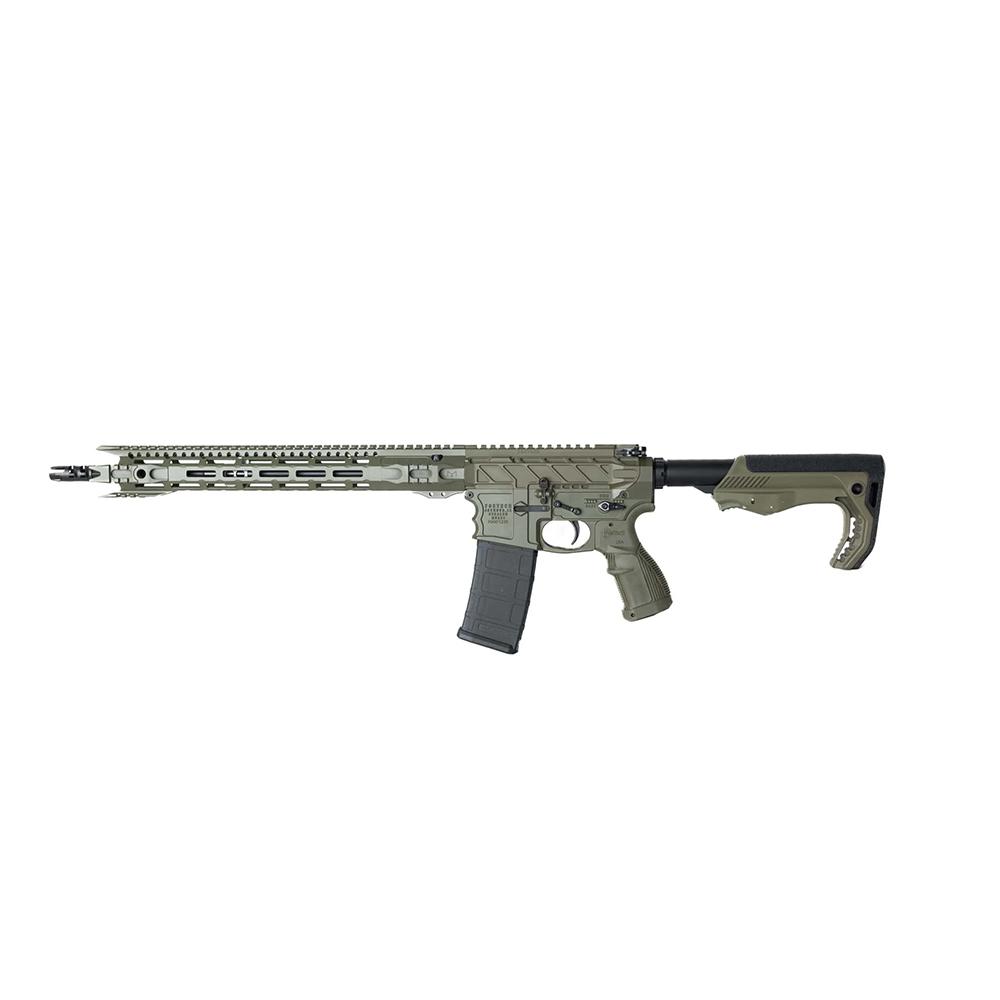 FosTech 10005G556C1 Stealth Raptor Rifle 5.56mm 16" Barrel OD Green - View 2