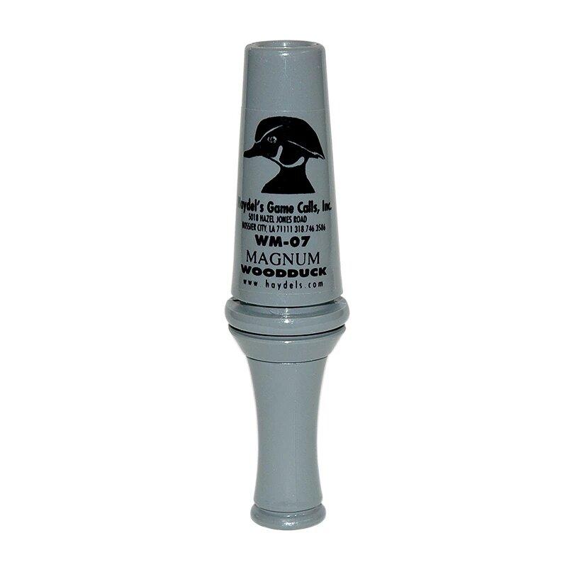 Haydel's WM07 Magnum Wood Duck Call Gray Acrylic Single Reed - View 2