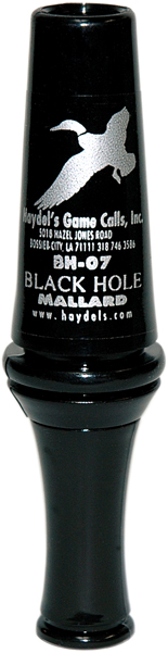 Haydel's BH07 Black Hole Double Reed Duck Call Polycarbonate Mallard - View 2