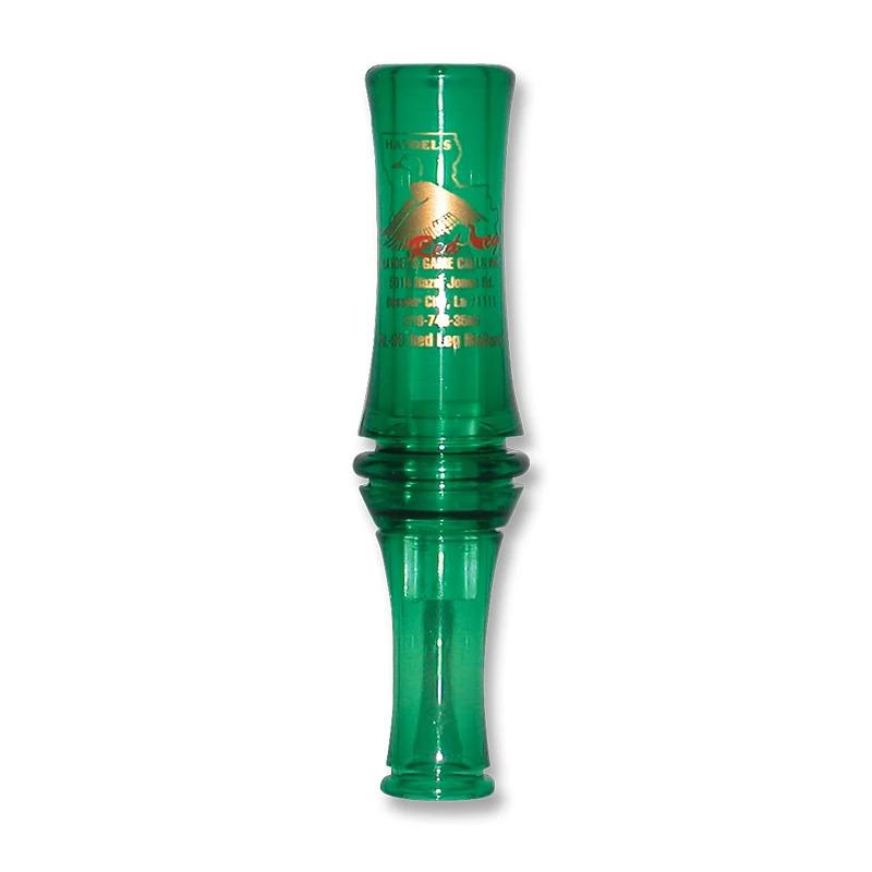 Haydel's RL99 Redleg Mallard Duck Call Double Reed Green Plastic - View 2