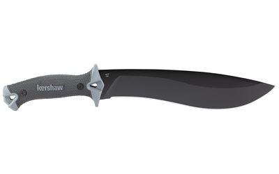 Kershaw 1077 Originals Camp 10 Fixed Blade Knife: 10in 65Mn Recurve, Full Tang, Glass-Filled Nylon Handle - View 3