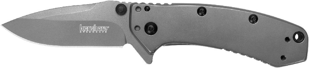 Kershaw 1555TIX Cryo 2.75" Drop Point 8Cr13MoV SS Blade Gray PVD Handle - View 2
