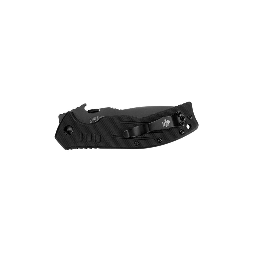 Kershaw CQC-8K Folding Knife 3.5in Blade Black G10 Handle Manual Action - View 2