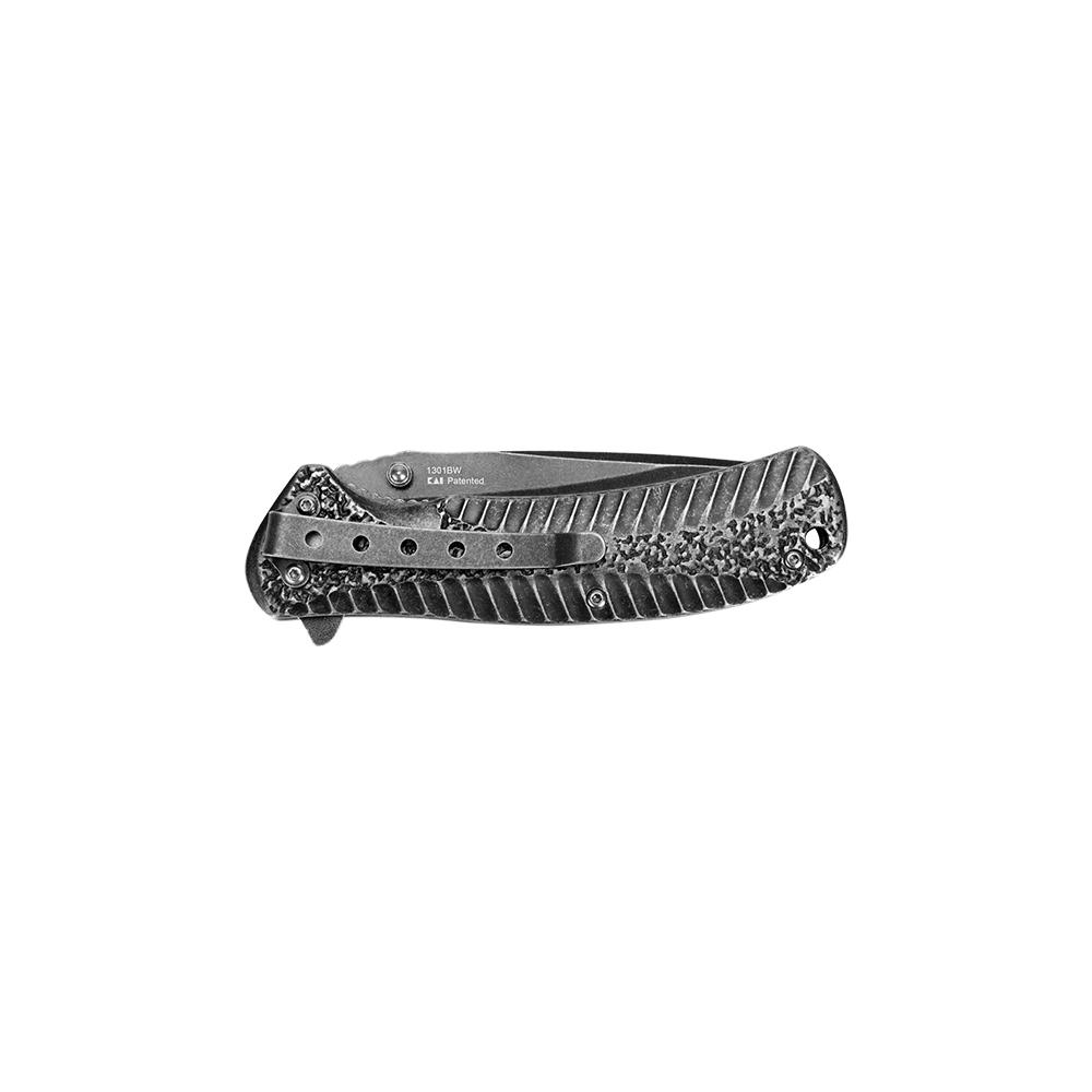 Kershaw 1301BW Starter Folding Knife, 3.4" Blackwash 4Cr14 Steel Blade - View 2