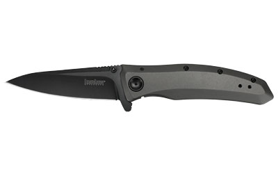 Kershaw 2200 GRID Folding Knife, 4Cr14, 3.7" Drop Point, SpeedSafe - View 2