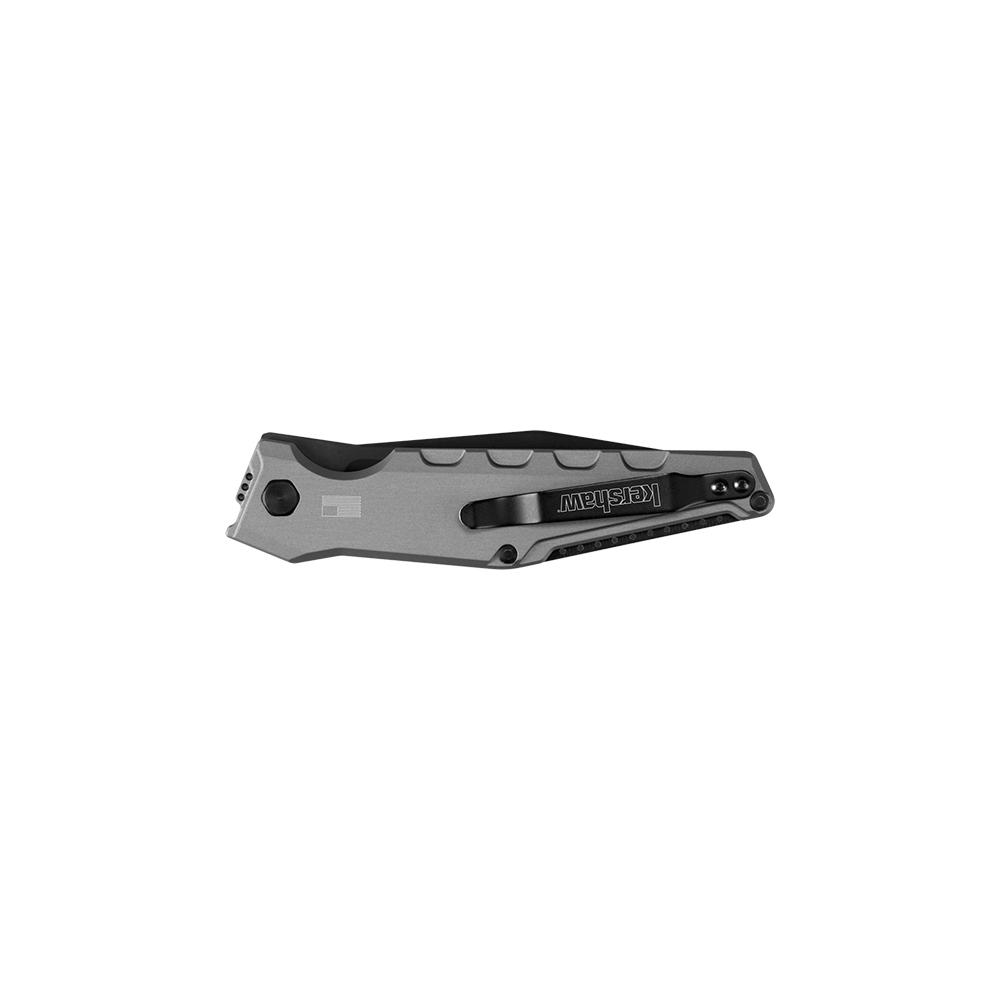 Kershaw 7900GRYBLK Launch 7 Gray Aluminum CPM154 3.75" Blade Knife - View 2