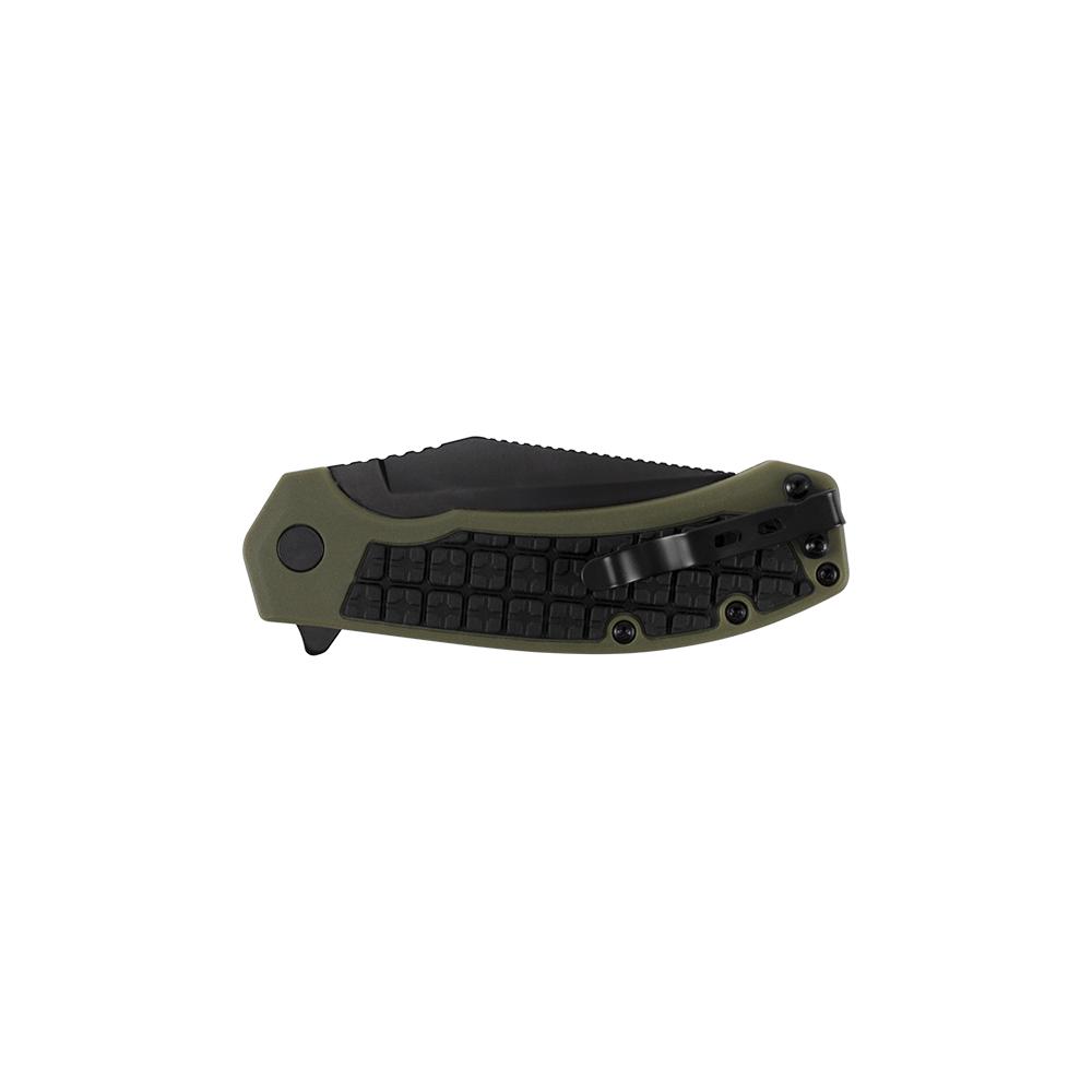 Kershaw 8760 Faultline 3" Folding Knife Black Oxide Blade Nylon Handle - View 2