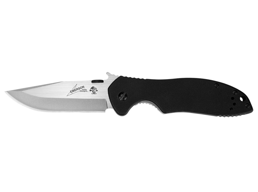 Kershaw Emerson CQC-6K 3.5" Folding Knife Drop Point Plain EdgeD2 Steel - View 2