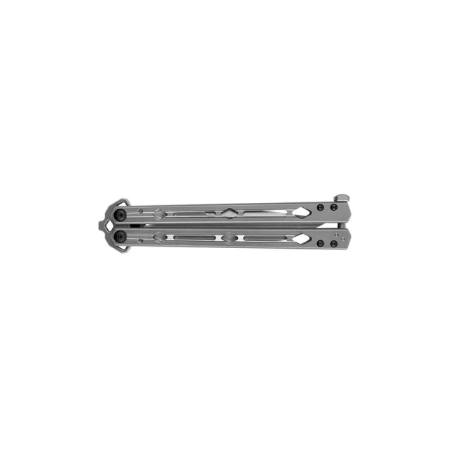 Kershaw 5150 Lucha 4.6" Butterfly Knife Sandvik 14C28N Steel Handle - View 2