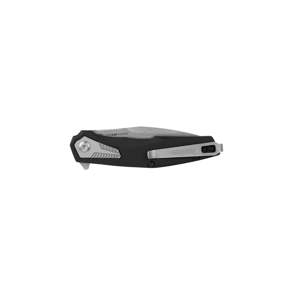 Kershaw 1390 Tremolo Stonewash 3.125" SpeedSafe Knife with Flipper - View 2