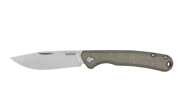 Kershaw 4320 Federalist 3.25" Drop Point CPM154 Canvas Micarta USA - View 2