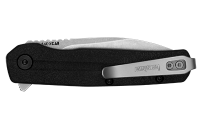 Kershaw 1409 Korra Folding Knife, 2.75" Drop Point, Nylon Handle, Black - View 3