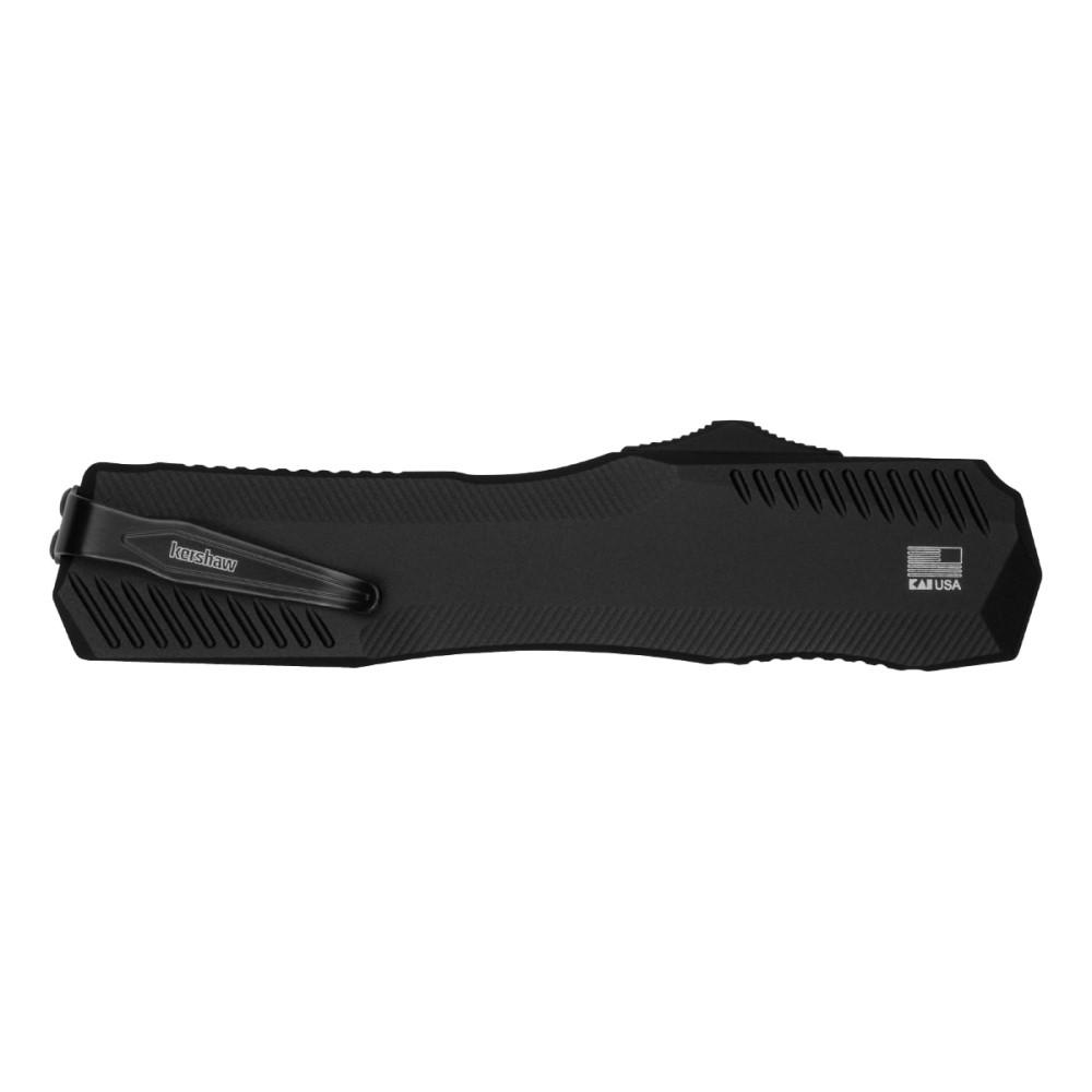 Kershaw 9000BLK Livewire 3.3" OTF Spear Point Knife - View 2
