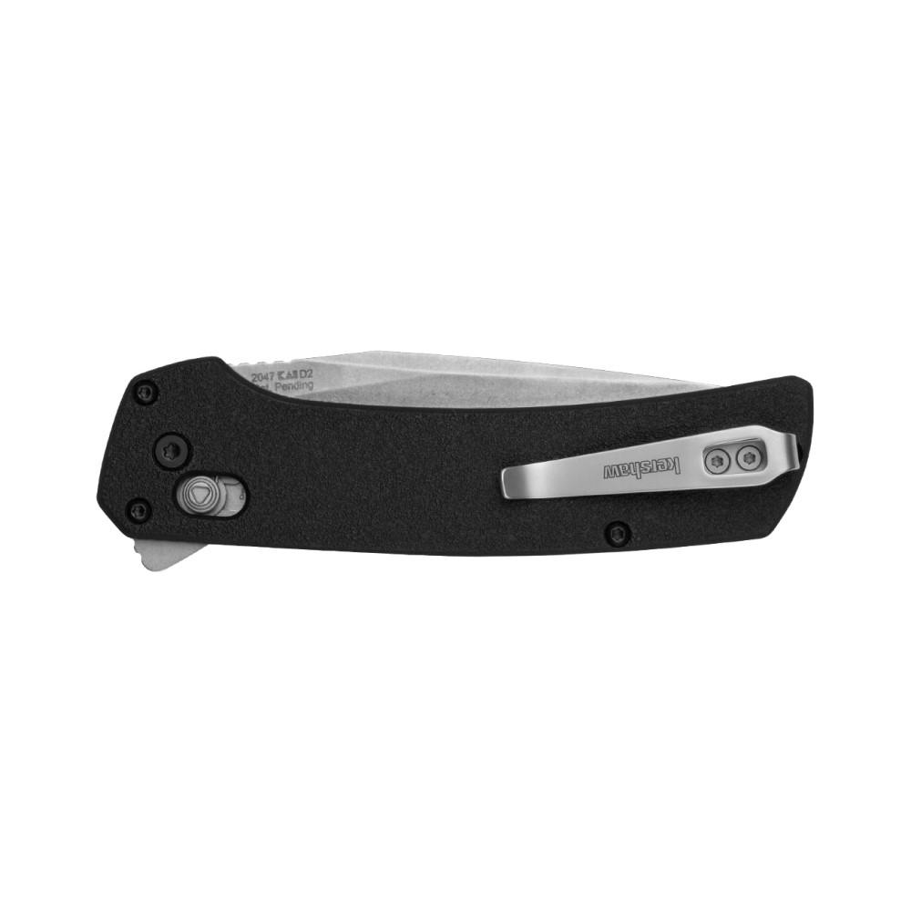 Kershaw Layup 1405 3.4" Drop Point Plain Folding Knife Black - View 2