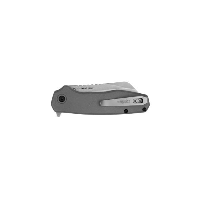 Kershaw 1390 Wharf 2.8" Cleaver Folding Knife Gray - View 2