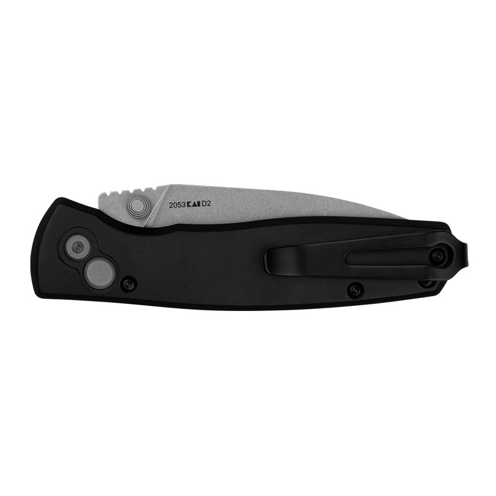 Kershaw 2053 Kindred 3" Drop Point Plain Black Knife - View 2