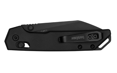 Kershaw 2051RBLK Mini Iridium 3" Reverse Tanto Plain Black Knife - View 4