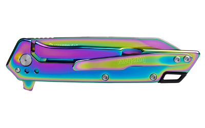 Kershaw 1365RBW Misdirect 3" Reverse Tanto Plain Rainbow Knife - View 4