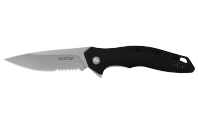 KERSHAW SHORELINE SERR 3" BLK STNWSH - View 2