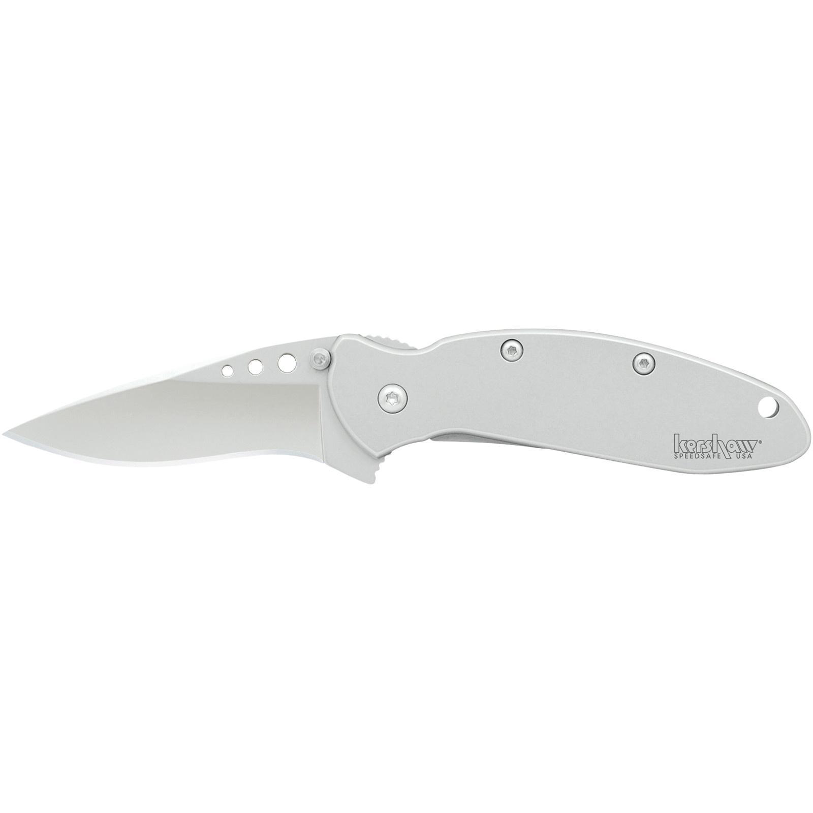 Kershaw 1620FL Scallion 2.4" Drop Point Stainless Pocketknife - View 2