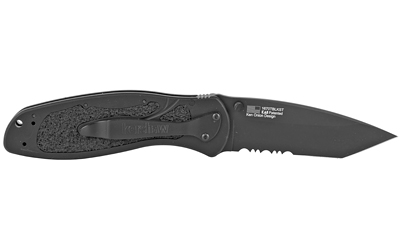 Kershaw 1670TBLKST Blur Tanto Knife Black Serrated Stainless Steel Blade - View 3