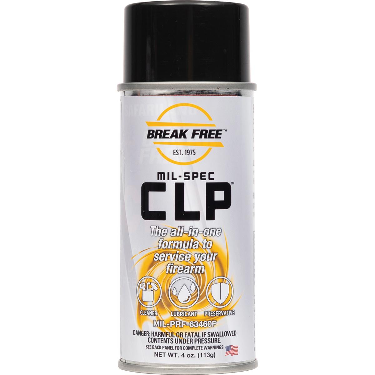 Break Free CLP21 Cleaner Lubricant Preservative 4 Ounce Aerosol - View 2