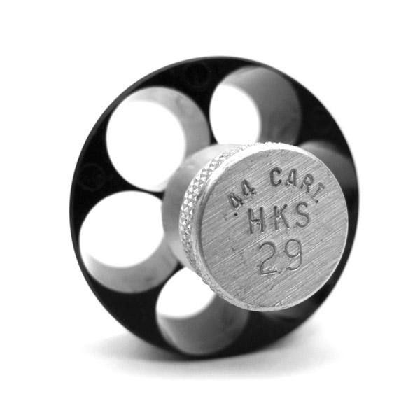 HKS Products 29M Speedloader .44 Magnum .44 Special Black Metal 6 Rounds - View 2