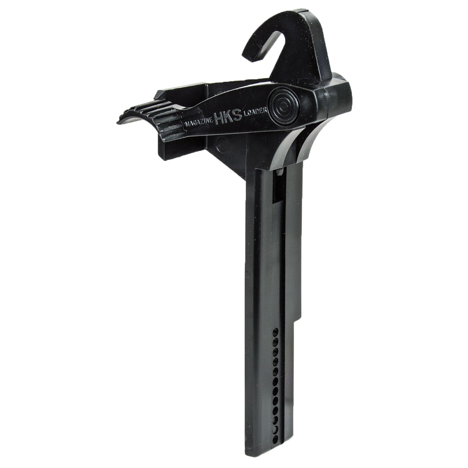 HKS GL453 Double Stack Mag Loader Black Plastic for 45 ACP/10mm Auto - View 2