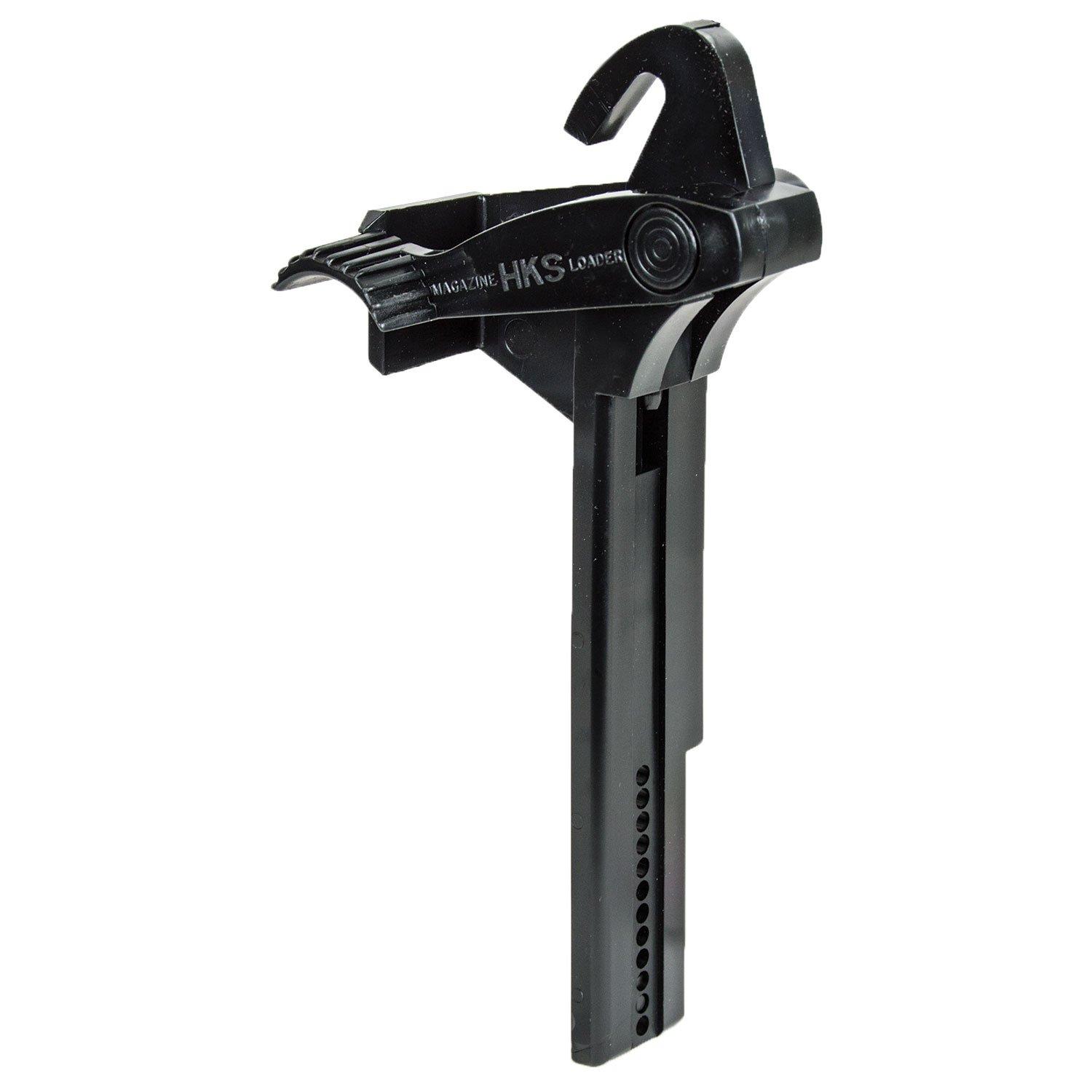 HKS GL-940 Mag Loader for Glock 17 19 22 23 40 S&W Black Plastic - View 2